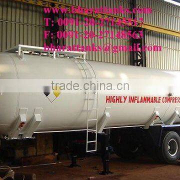 Liquid propylene gas storage tank