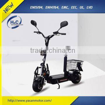 2016 Best 500W 36V 2 wheel EVO electric scooter for adults with EEC certificate