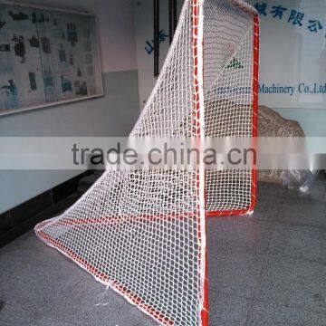 lacrosse goal with net