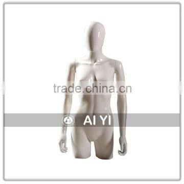 big breast window female mannequin torso