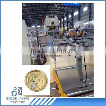 Easy Peel Off Tin Lid/ Tinplate Empty Easy Open End Cap /EOE Making Machine Line