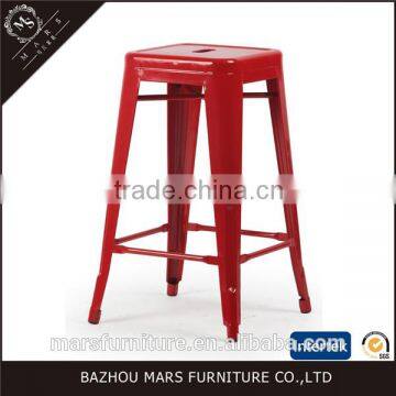 Metal material cheap quality bar chairs