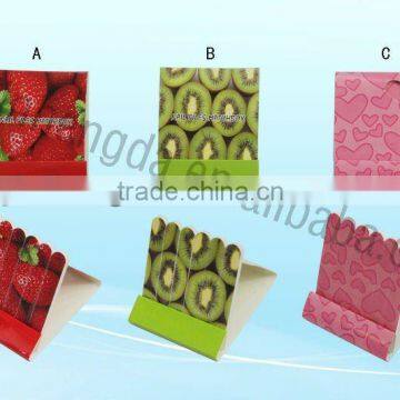 pocket size fruit series sand paper emery files