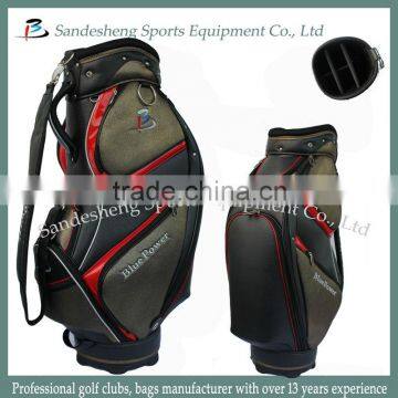 The Latest PU Leather Men Golf Bag