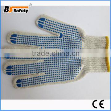 BSSAFETY Softtextile PVC Dotted Anti-slip Hand Working Gloves photo-6