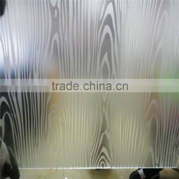 light acid etched glass ,decorative glass,shower doors glass