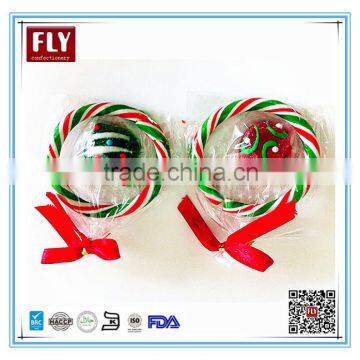 Colorful Hard Red and White Sweets Christmas Candy Cane