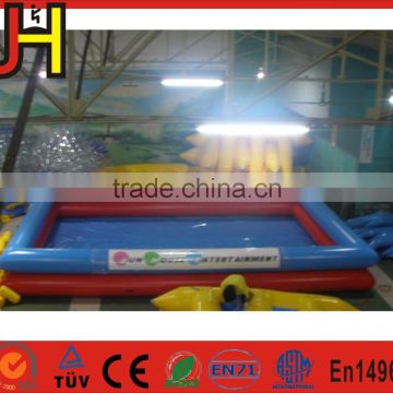 High Quality Colorful Double Inflatable Water Ball Pool, Portable Inflatable Swimming Pool