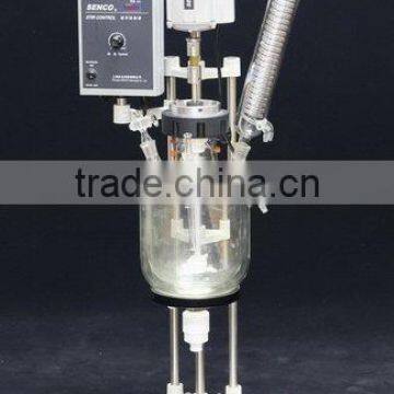 Jacketed Glass Reactor FJ502 -SENCO Chemistry Glass 5L Lab Reactor