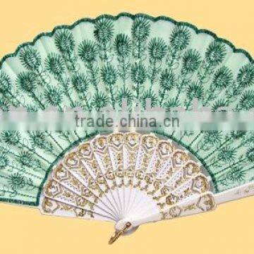 plastic folding fan