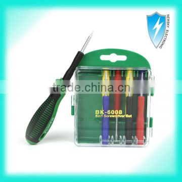 Wholesale Factory Price Screwdriver set with 8pcs Tips