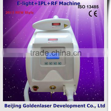 2013 Exporter E-light+IPL+RF machine elite epilation machine weight loss electrolysis