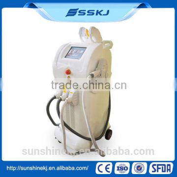 newest multifunctional elight SHR diode laser machine