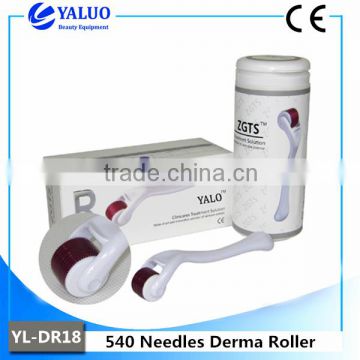 skin care derma roller with 540 needles for Blood Vessels Removal