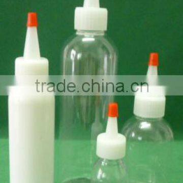 60ml,100ml,250ml,500ml Plastic Colorful PET e Cig Liquid Oil Bottle With Yorker Cap photo-2