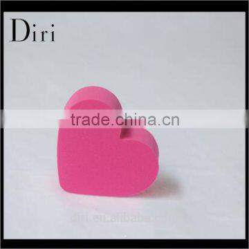 High Quality Beauty lady Heart Shape Sponge Puff ,Powder Puff