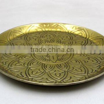 ROUND TRAY ;