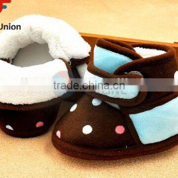 No.1 Yiwu Exporting Commission Agent Wanted Cute Cotton Cloth Baby Shoes for Winter Boot Shoes for Baby photo-3