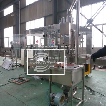 100% Factory Jiangsu manufacturer plastic bottle carbonated drink filling plant with cap sterilizer