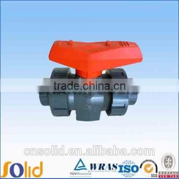 pvc double union ball valve