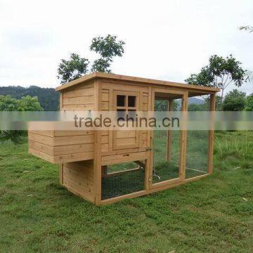 asphalt roof wood chicken coop