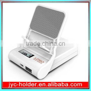 4400mAH LCD display mobile battery charger with holder