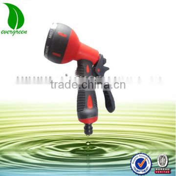 7-function adjustable high pressure garden hose nozzle