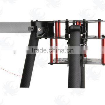 Hexa-rotor Copter Carbon Fiber Frame Foldable, FPV Hexacopter Multicopter RC Flight Model Aerial Photography photo-4