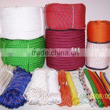 3 Strands Twisted PE Ropes