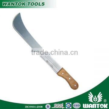 Sugarcane cutlass matchet Machete with wooden handle