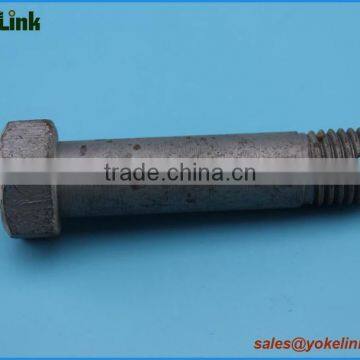 ASTM A394 Hex Head Tower Bolt Type 0 Hot Dip Galvanized photo-3