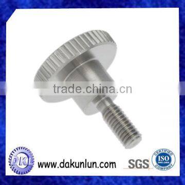 Customized Knurled Head Stainless Steel Thumb Screw/knurled Cap Screw