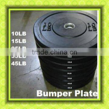 crossfit weight lifting equipment rubber bumper plates