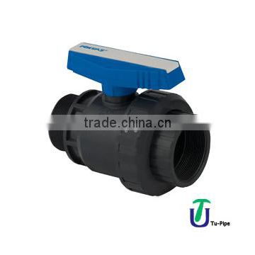 U-PVC Single Uinon Ball Valve(One Side Compression Adaptor)