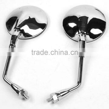 Chrome Side Rear View Mirrors For HONDA VT750 SHADOW 400 VT750C VLX VT600 New photo-2