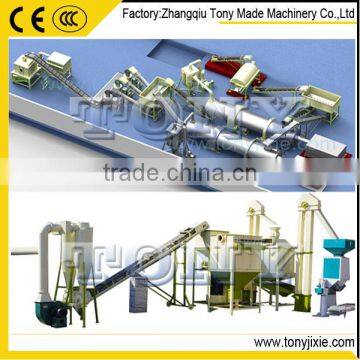 Energy Saving Biomass Pelletizing Line For Wood Pellets/TONY Pellet Production Line