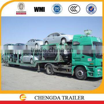 2 / 3 axle car transport semi truck trailer, vehicle car carrier semi trailers for sale