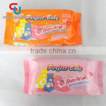 Baby Care Wipes 80PCS Clearing Baby Wipes Facial Wipes Wholesale