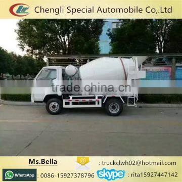 Mini Concrete Mixing Machine 102hp Diesel Concrete Mobile Mixer Truck