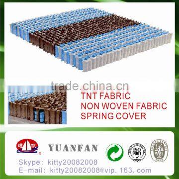 2015 Hottest 100% pp Spunbond Non Woven Fabric for Mattress Cover, Spring Pocket