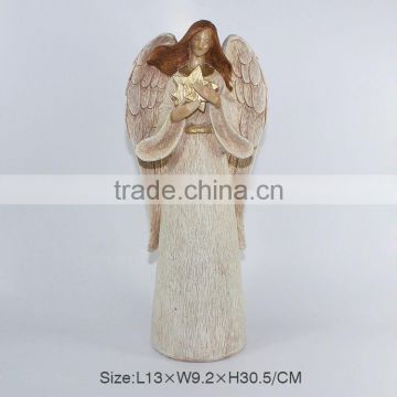 Home large decorative angel figurine