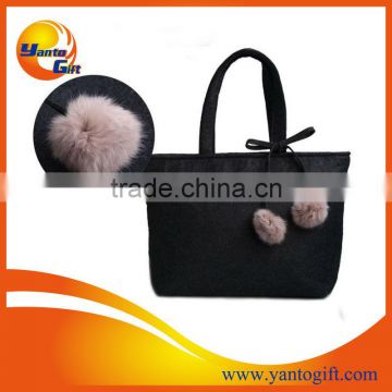 High quality top fashion felt bag