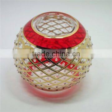 Mercury Round Glass Tealight Candle Holder Made in China photo-5