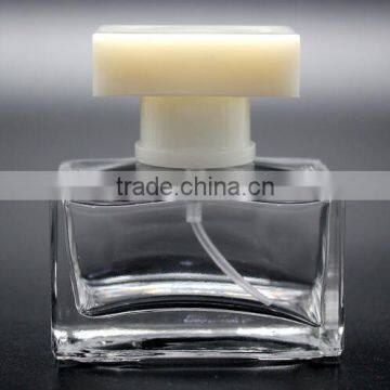 25ml glass perfume bottle with lid ,promotion perfume empty glass bottle