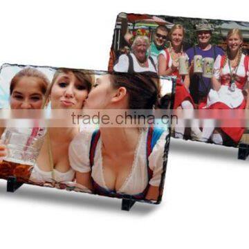 Women Sex Photo Frame Blank Stone Slate Sublimation