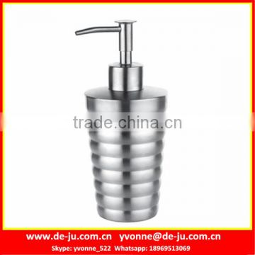 Stainless Steel Pump Hotel Shampoo Dispenser