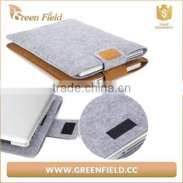 Popular eco friendly ipad bags China wholesale wool felt bag Tablet PC bag