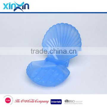 shell shape plastic soap dish