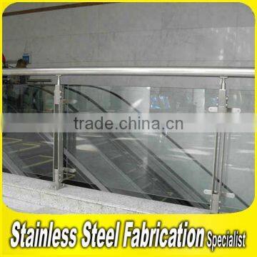 Outdoor Balcony 304 Stainless Steel Tempered Glass Railing photo-5
