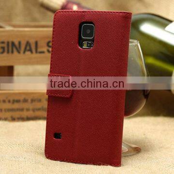 Factory Cheap Price PU Leather Holder Phone Case For Samsung S5 Accept Custom photo-3